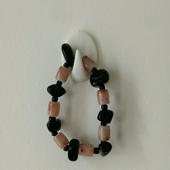 handmade Jewelry - FREE with purchase - Shiny glass bracelet