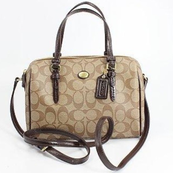 Coach Peyton Signature Mini Satchel