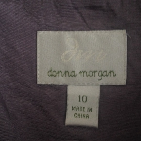 Donna Morgan Bridesmaid Chiffon Dress - Picture 3 of 4