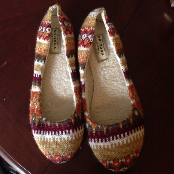 Fair Isle  ballet flats