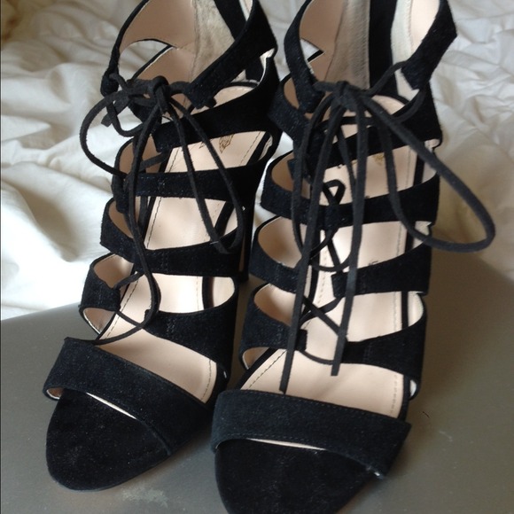 VS COLLECTION lace-up bootie-sandal