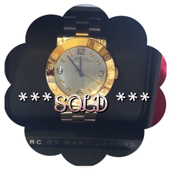 Marc by Marc Jacobs two tone watch