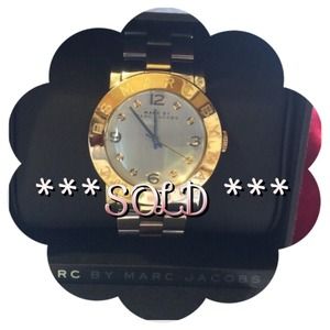 Marc by Marc Jacobs two tone watch