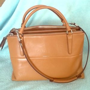 Coach- The Borough Bag in Retro Glove Tan Leather