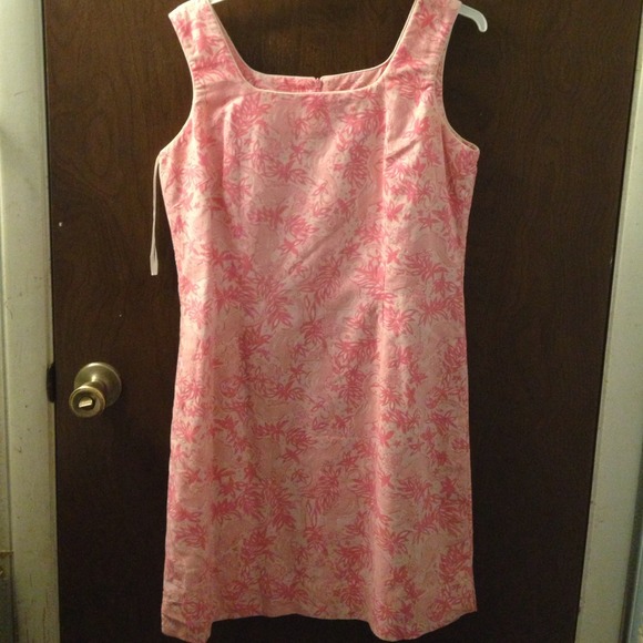 Lilly Pulitzer white tag sea horse shift dress