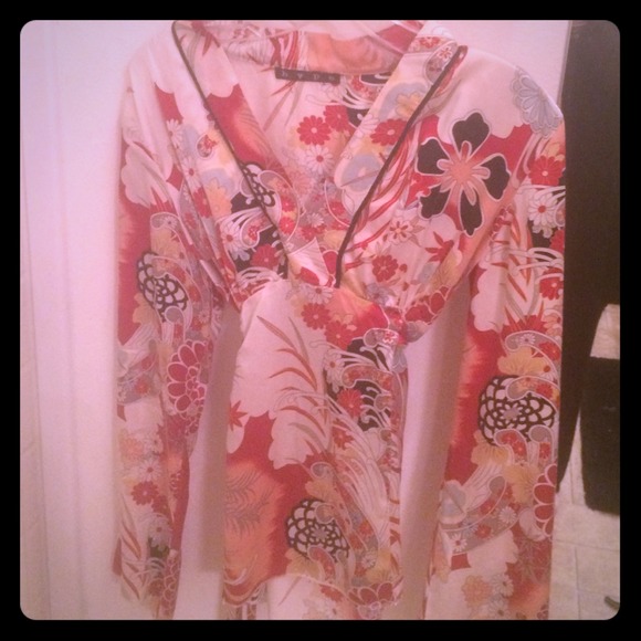 Geisha Inspired Top