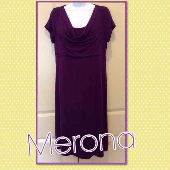 Cowl Neck Knit Dress