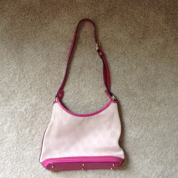 Dooney & Bourke pink shoulder bag - Picture 1 of 4