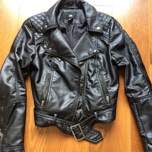 Leather jacket