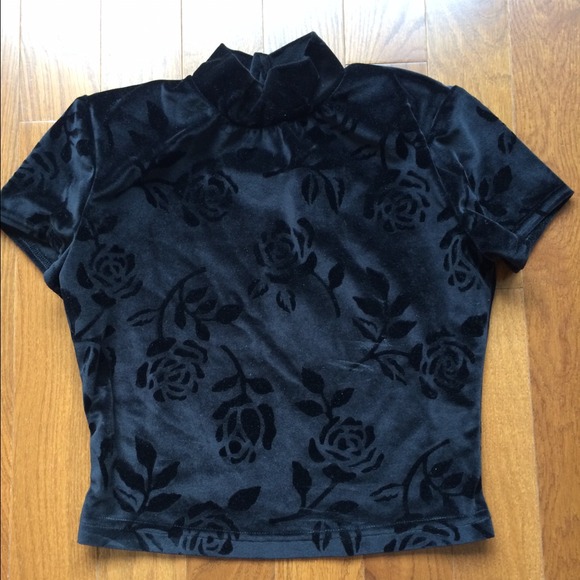 Vintage velvet top