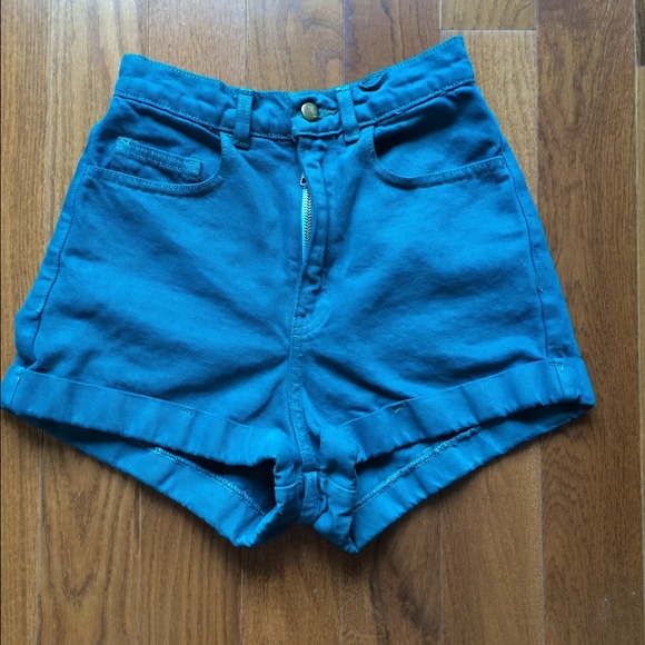 American Apparel high waisted shorts