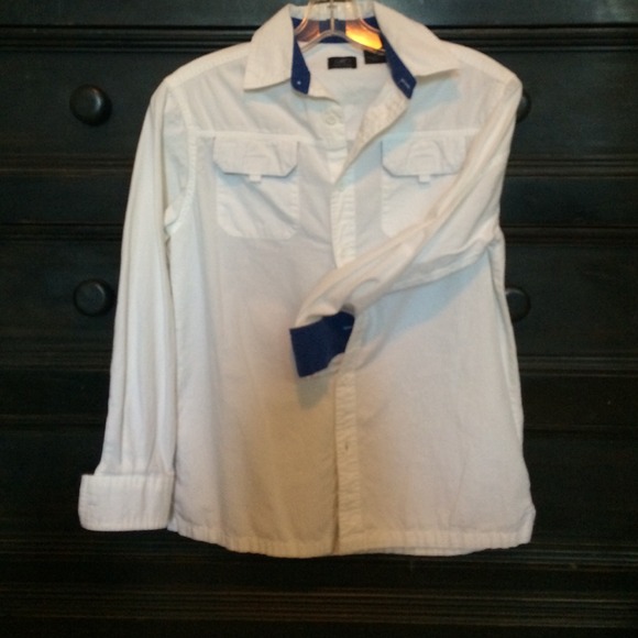 First Wave Boys Dress Shirt. Size 12 Like New - Picture 2 of 4
