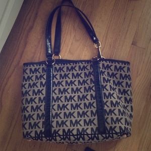 Authentic Black Michael Kors Purse