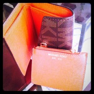 Bundle Authentic MK wallet and Handbag