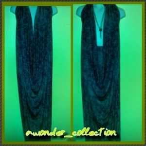 CUSTOM MADE DRAPE DRESS!