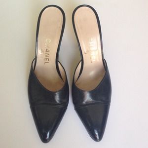 100% Authentic Chanel Mule Shoes Size 39