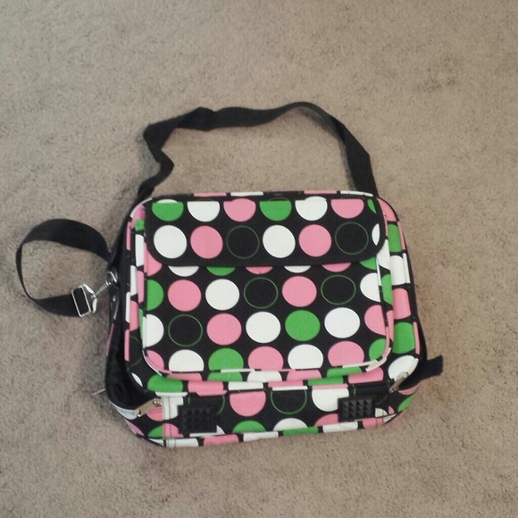 Polka Dot laptop bag
