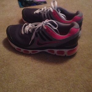 Pink nike air maxes