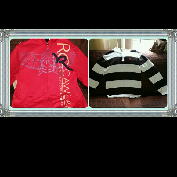 RED HOODIE &SWEATER BUNDLE