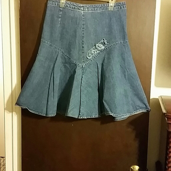 DenimblueJeanskirt