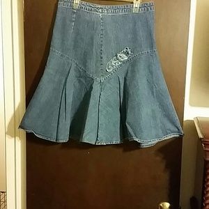 DenimblueJeanskirt