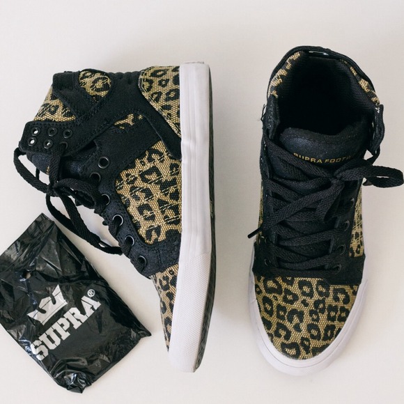 Supra Shoes Hp 717 Skytops Leopard Cheetah Poshmark