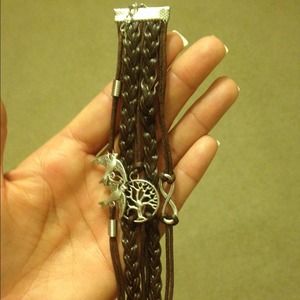 Bird and tree bracelet five layer bracelet