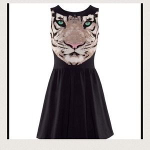 H&M sleeveless tiger dress