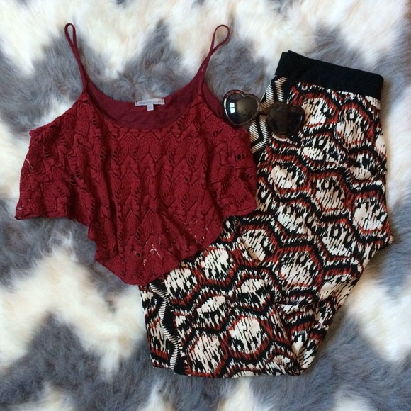 Bar III Pants - 🐚 Bar III Printed Pants