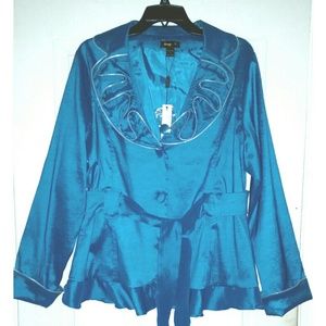 Brand new Cobalt blue Jacket/top