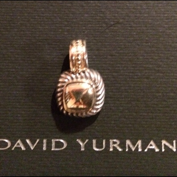 David Yurman Silver & Gold Pendant