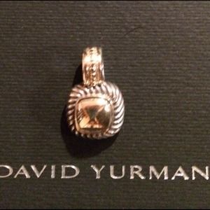 David Yurman Silver & Gold Pendant
