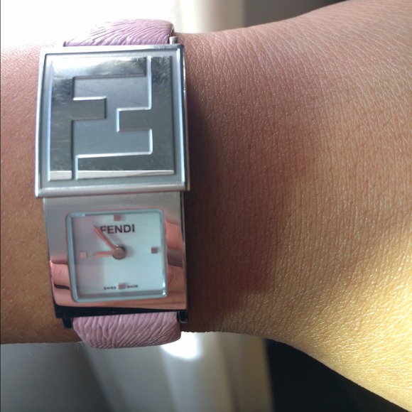 FENDI Accessories - Silver bracelet watch designer