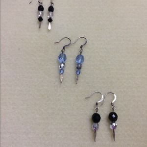 Handcrafted crystal earrings by AndiLynn.