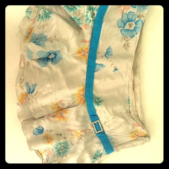 Abercrombie and Fitch silk skirt