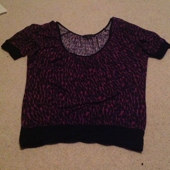 Animal print forever 21 top - Picture 2 of 2
