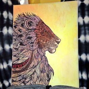 Lion portrait