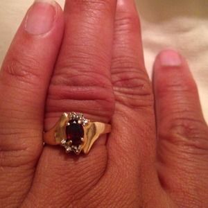 Garnet & Ruby ring bundle