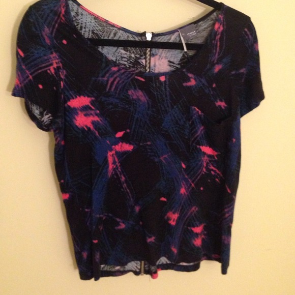 Urban Outfitters Black and Neon shirt