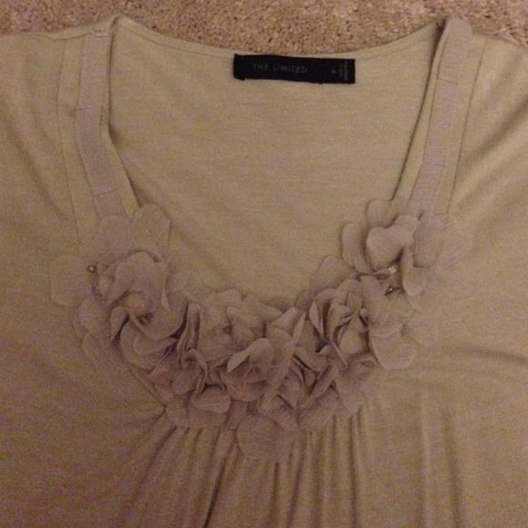 Express Beige Tee - Picture 2 of 4