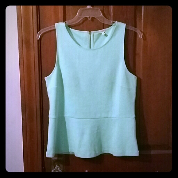 JCrew peplum top