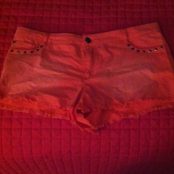Orange shorts