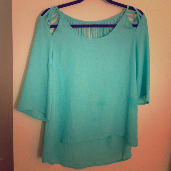 Turquoise Top