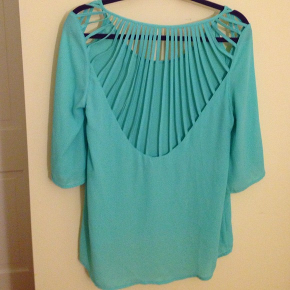Turquoise Top - Picture 2 of 2