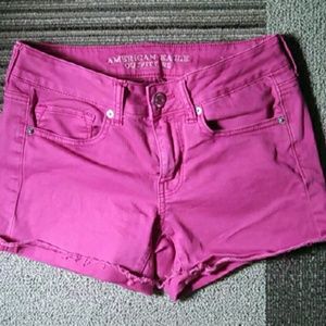 SOLD AE American Eagle Pink shorts