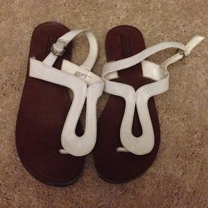 Merona White Sandals