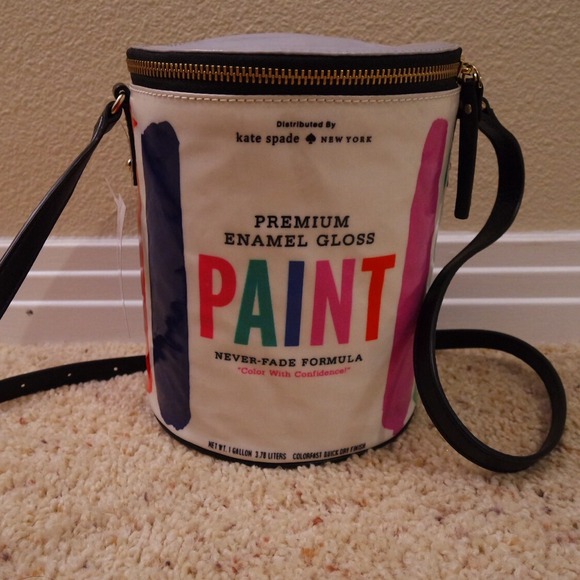kate Spade Paint Bucket Bag