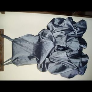 Nwot gray girls formal dress size 10