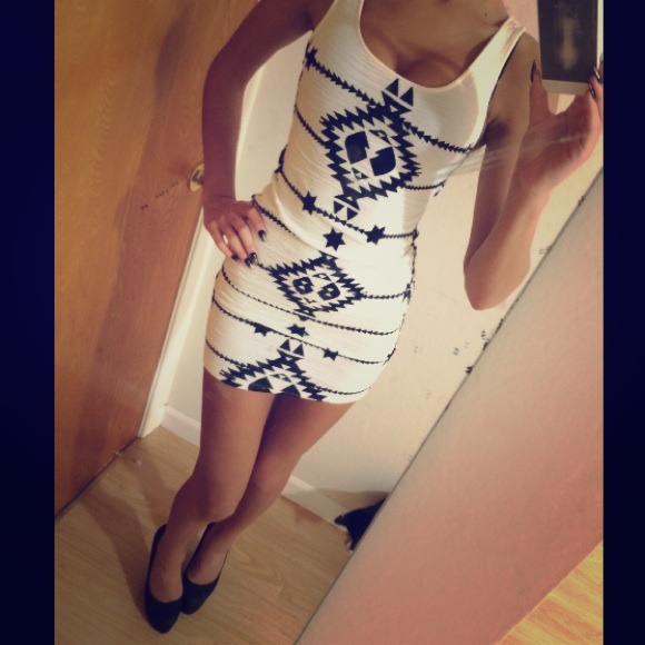 H&M Tribal Print Dress