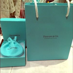 TIFFANY & CO BAG, BOX, AND JEWELRY BAG